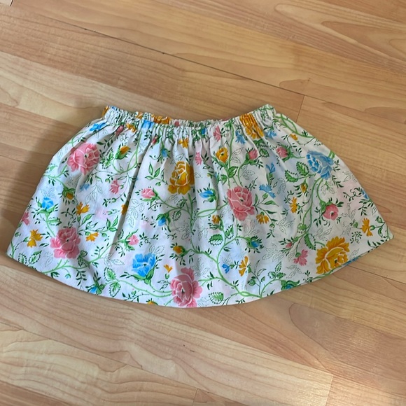Floral skirts - handmade (set of two) size 2T - Picture 2 of 12